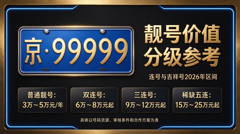2026年京牌指标咨询场景